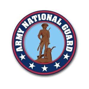  United States Army National Guard Patch Decal Sticker 3.8 