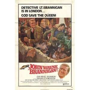  Brannigan Original Folded 1975 Movie Poster #H23 1 