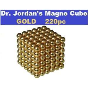  Dr. Jordans Magne Cube GOLD 5mm 220pc Toys & Games