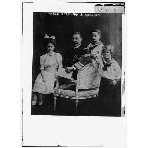 Franz Ferdinand & children