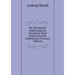   Der GebÃ¤rmutter (German Edition) Ludwig Mandl  Books