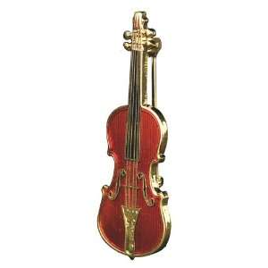  Stradivarius Violin Pin Musical Instruments