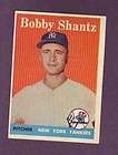 1960 Topps 315 Bobby Shantz Yankees EXMT 1543  