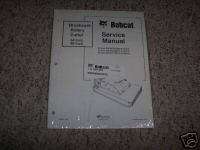 2007 Bobcat Brushcat Rotary Cutter Service Manual Book  