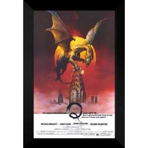  Q (The Winged Serpent) 27x40 FRAMED Movie Poster   A