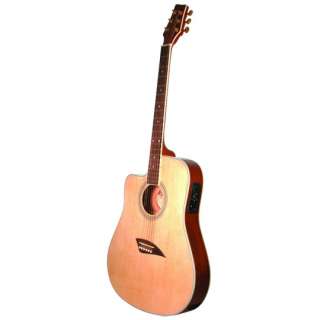 Kona K2 Thin Body Left Handed Acoustic Electric Guitar  
