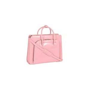   Lake Forest Italian Leather Ladies Briefcase   Pink