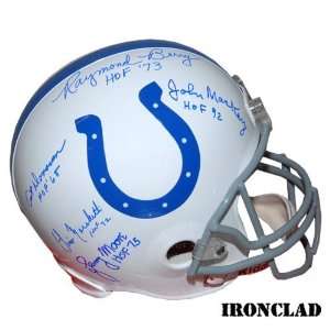  Colts HOFers & 58 Champs Signed Colts Throwback Full Size 