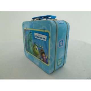 Luch Box Disney Pixar Monsters Inc. Blue Collectible Lunch Box 5 1/2 