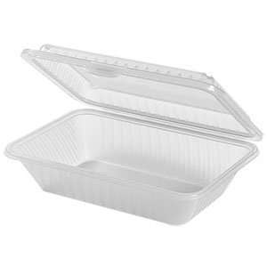  Clear GET EC 11 Reusable Half Size Eco Takeouts Containers 