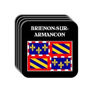 Bourgogne (Burgundy)   BRIENON SUR ARMANCON Set of 4 Mini Mousepad 