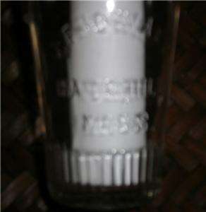 Howard Haverhill Mass. Vintage Sauce Bottle EUC  