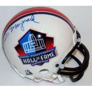  Don Maynard Signed Mini Helmet   HOF JSA   Autographed NFL 
