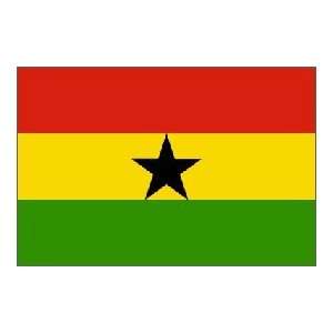  Ghana Flag Polyester 2 ft. x 3 ft.