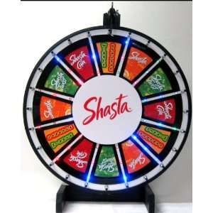   Insert Your Own Graphics Prize Wheel with LED Lights