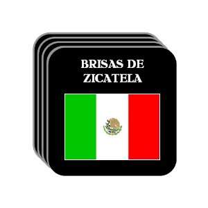  Mexico   BRISAS DE ZICATELA Set of 4 Mini Mousepad 