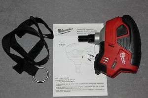   M12 Milwaukee 12 Volt Lithium Cordless Palm Nailer 2458 20 TOOL ONLY