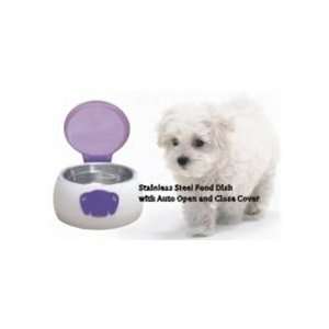  UZO1 DOGGY FEEDER WITH TOUCHLESS AUTOMATIC OPENING LID 