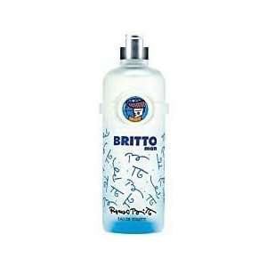  Britto Gift Set   4.2 oz EDT Spray + Watch in A Lunchbox 