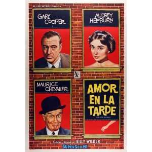   27x40 Gary Cooper Audrey Hepburn John McGiver