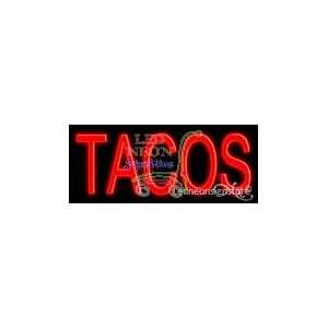  Tacos Neon Sign 10 Tall x 24 Wide x 3 Deep Everything 