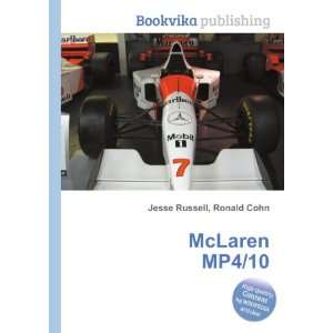  McLaren MP4/10 Ronald Cohn Jesse Russell Books