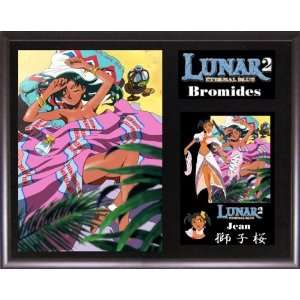Lunar 2 Eternal Blue Jean Bromide Plaque Series (#1) w/ Collectible 