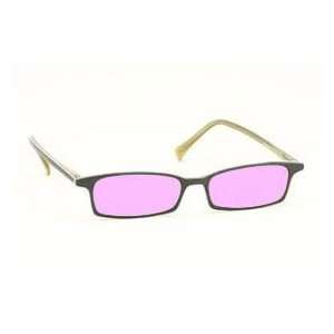 COMPUTER GLASSES WITH PINK POLYCARBONATE DOUBLE SIDED ANTI REFLECTIVE 
