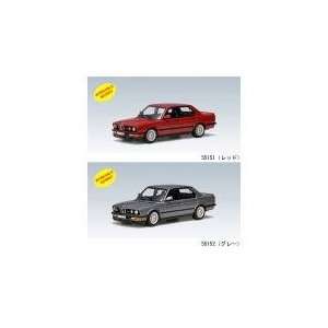  1987 BMW M5 Red Diecast Model Car 1/43 Autoart Toys 