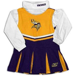  Vikings Reebok Little Kids Cheerleader Dress Sports 