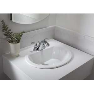   Bryant Drop In Oval Bathroom Sink with Center Drain from the Bryant