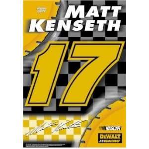  #17 Matt Kenseth Double Sided 28x40 Banner Sports 