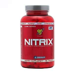  Nitrix, Enhances Size, 180 Tablets, From BSN New with CEM3 