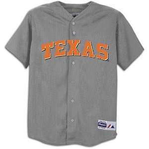  Texas Majestic Mens NCAA Replica Baseball Jersey Sports 