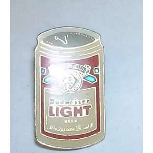  Vintage Enamel Pin  Budweiser BUD Light 
