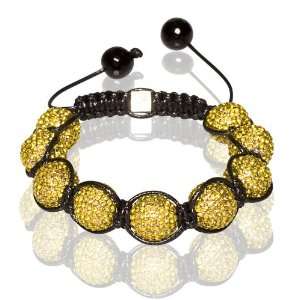 Buddha Bracelet Unisex & Adjustable In All Yellow (Item Includes Gift 