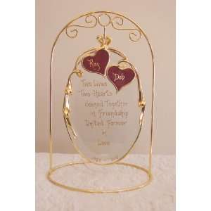  Sweethearts Beveled Oval, Arched Stand Gift Boxed 
