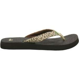  Sanuk Yoga Wildlife Womens Sandal/Flip Flop/Slippers 
