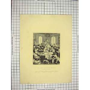   Cruelty C1790 C1900 Hogarth Print 