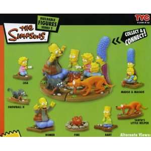  Simpsons Series 2 Buildable Figures Set Toys & Games