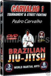Pedro Carvalho Brazilian Jiu Jitsu Series 1 NEW DVDs  