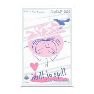  BUILT TO SPILL   Limited Edition Concert Poster   by 