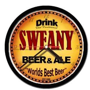  SWEANY beer and ale cerveza wall clock 