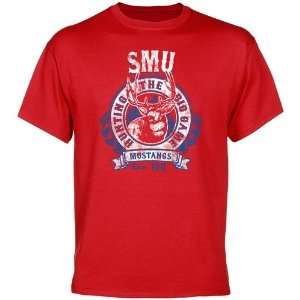  SMU Mustangs The Big Game T Shirt   Red