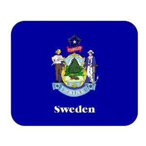  US State Flag   Sweden, Maine (ME) Mouse Pad Everything 