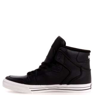 Supra Mens Vaider Leather Skate Athletic Shoes 886016549463  