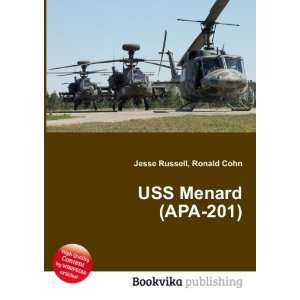 USS Menard (APA 201) Ronald Cohn Jesse Russell  Books