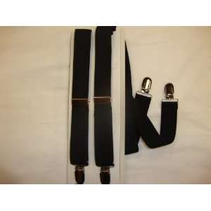  Suspender Black 1 1/8 