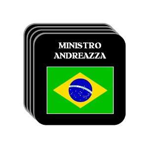  Brazil   MINISTRO ANDREAZZA Set of 4 Mini Mousepad 