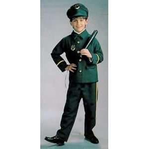    Policeman Deluxe Child Costume Size 12 14 Large Toys & Games